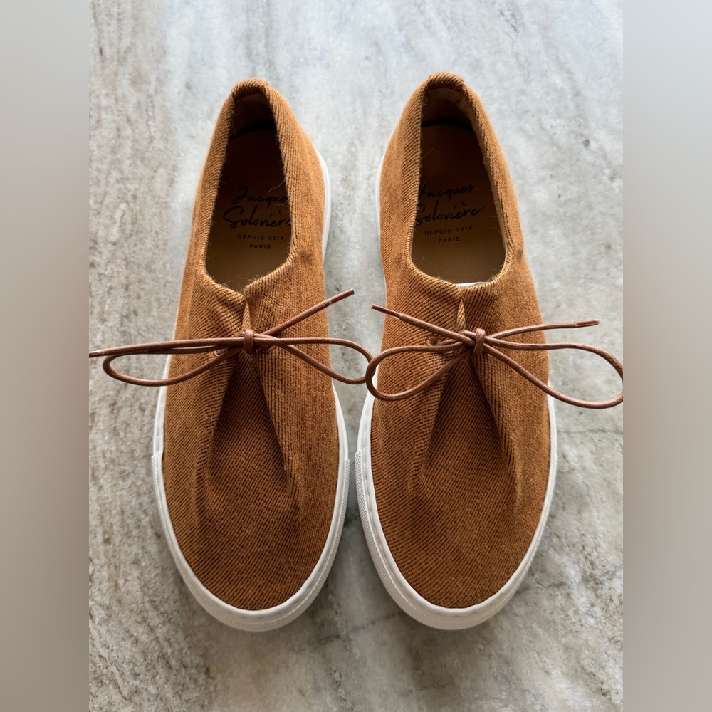 Brown Women's Slip-On Sneakers - Unbranded